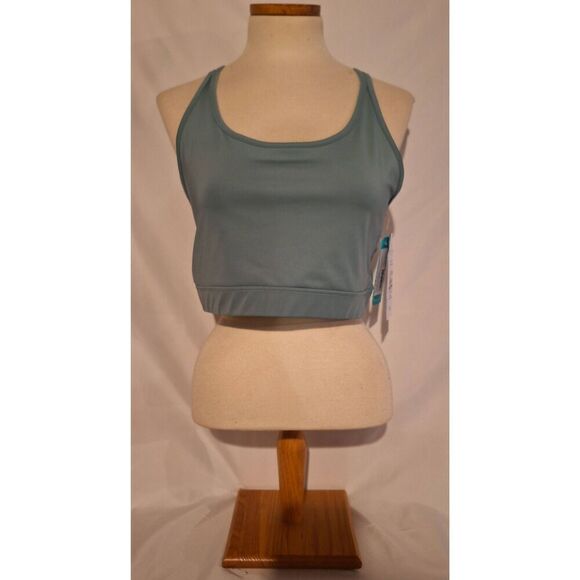 Threads‎ 4 Thought Core ReActive Strappy Sports Bra Teal Green Size XL NEW - Picture 1 of 5